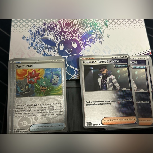 PRISMATIC EVOLUTIONS Bulk Pokemon Trading Cards- 50 count